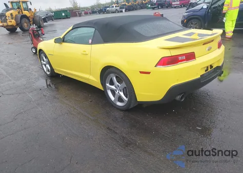 2014 Chevrolet Camaro Ss из США, поврежденный, VIN 2G1FK3DJXE9316133